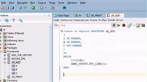 how to run a stored procedure in oracle|stored procedure in oracle sql.